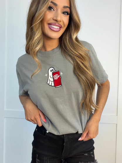 Dr. Boo Embroidered Shirt