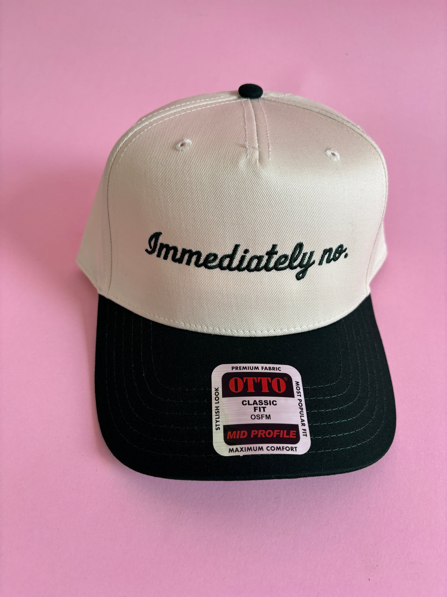 Immediately No. Trucker Hat