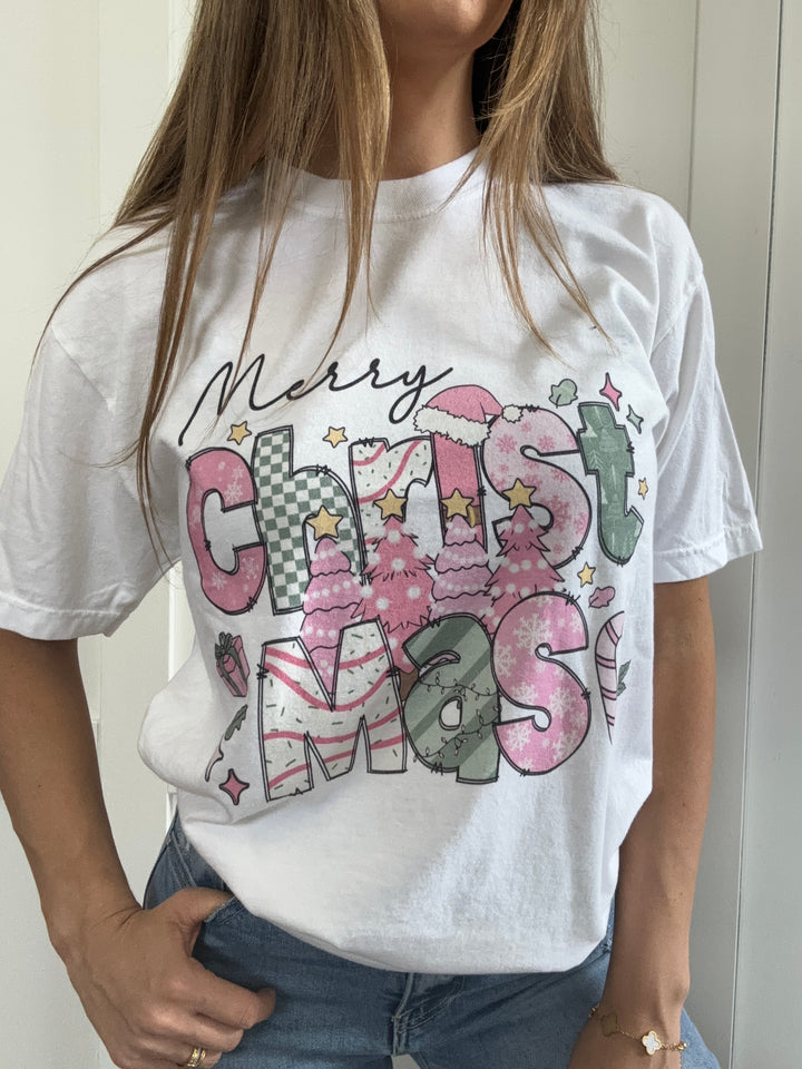 I'm Dreaming of a Pink Christmas Graphic Tee