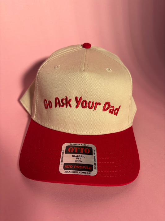 Go Ask Your Dad Trucker Hat