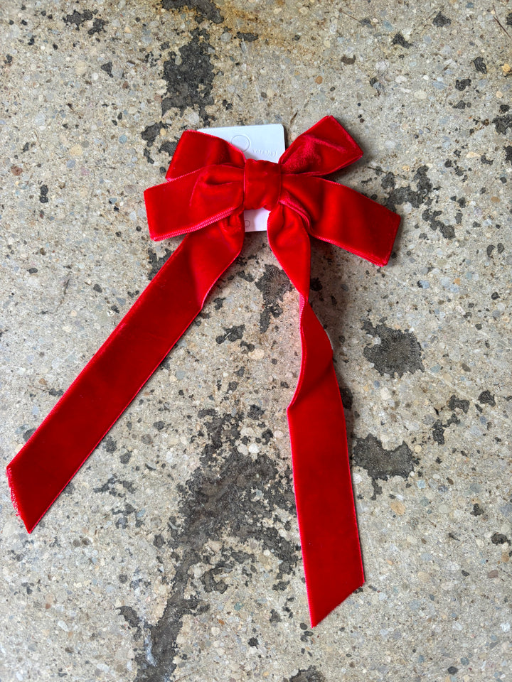 Velvet Christmas Bow