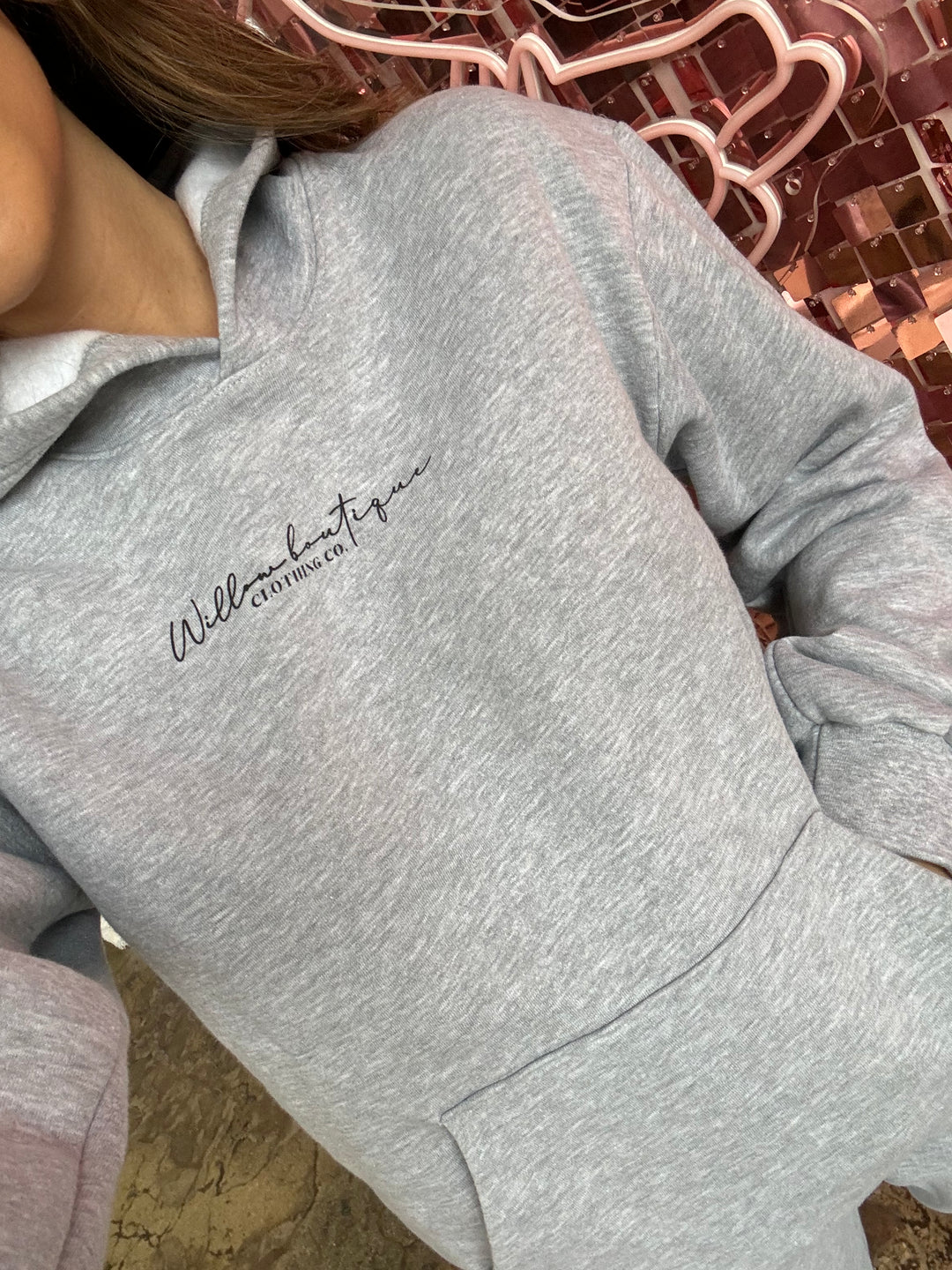 Willow Boutique Sweatsuit Top