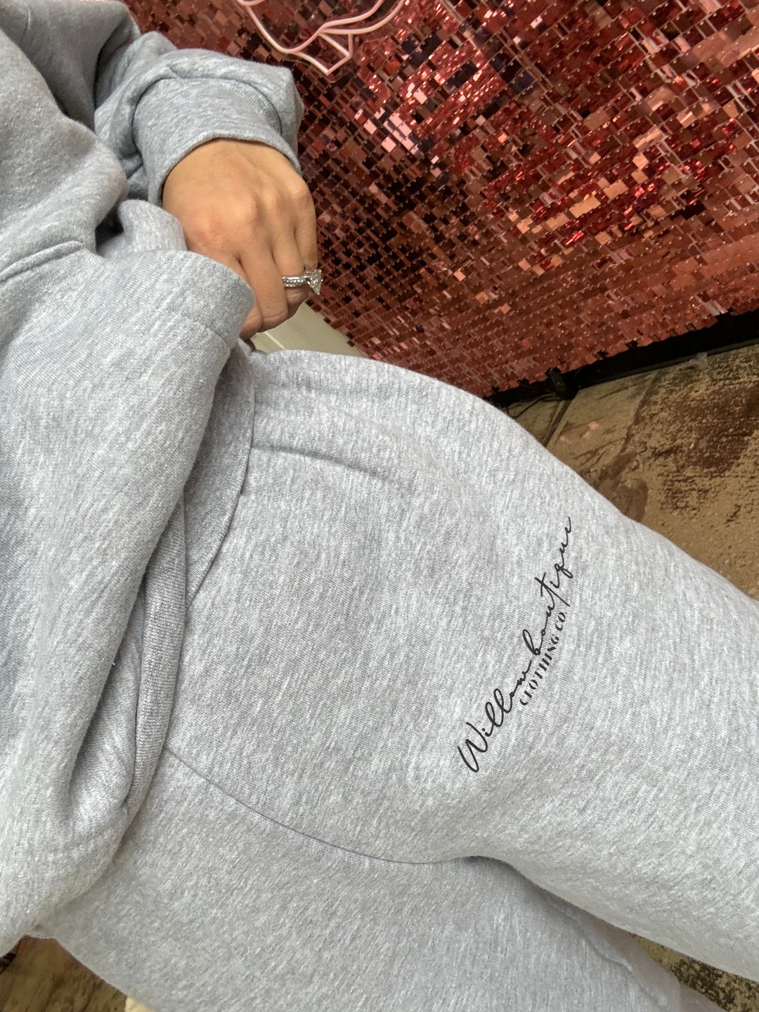 Willow Boutique Sweatsuit Top