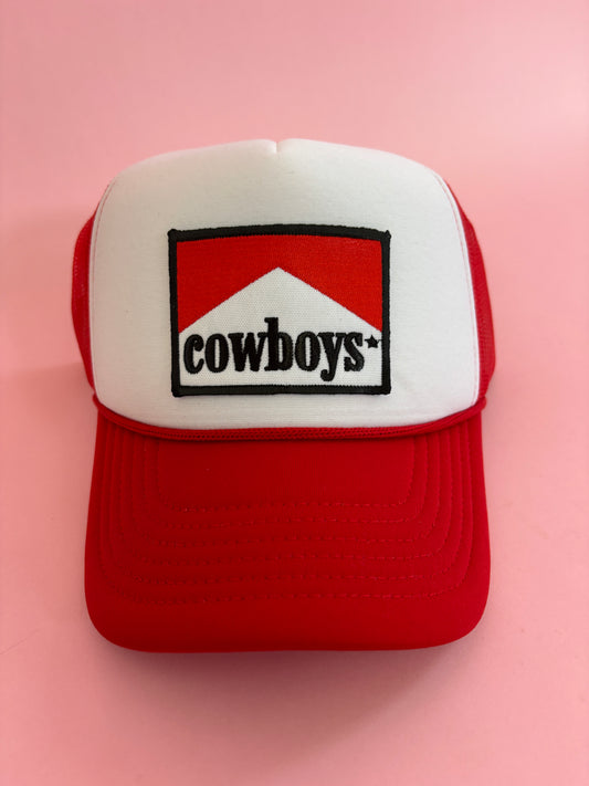 Cowboys Patch Foam Trucker Hat