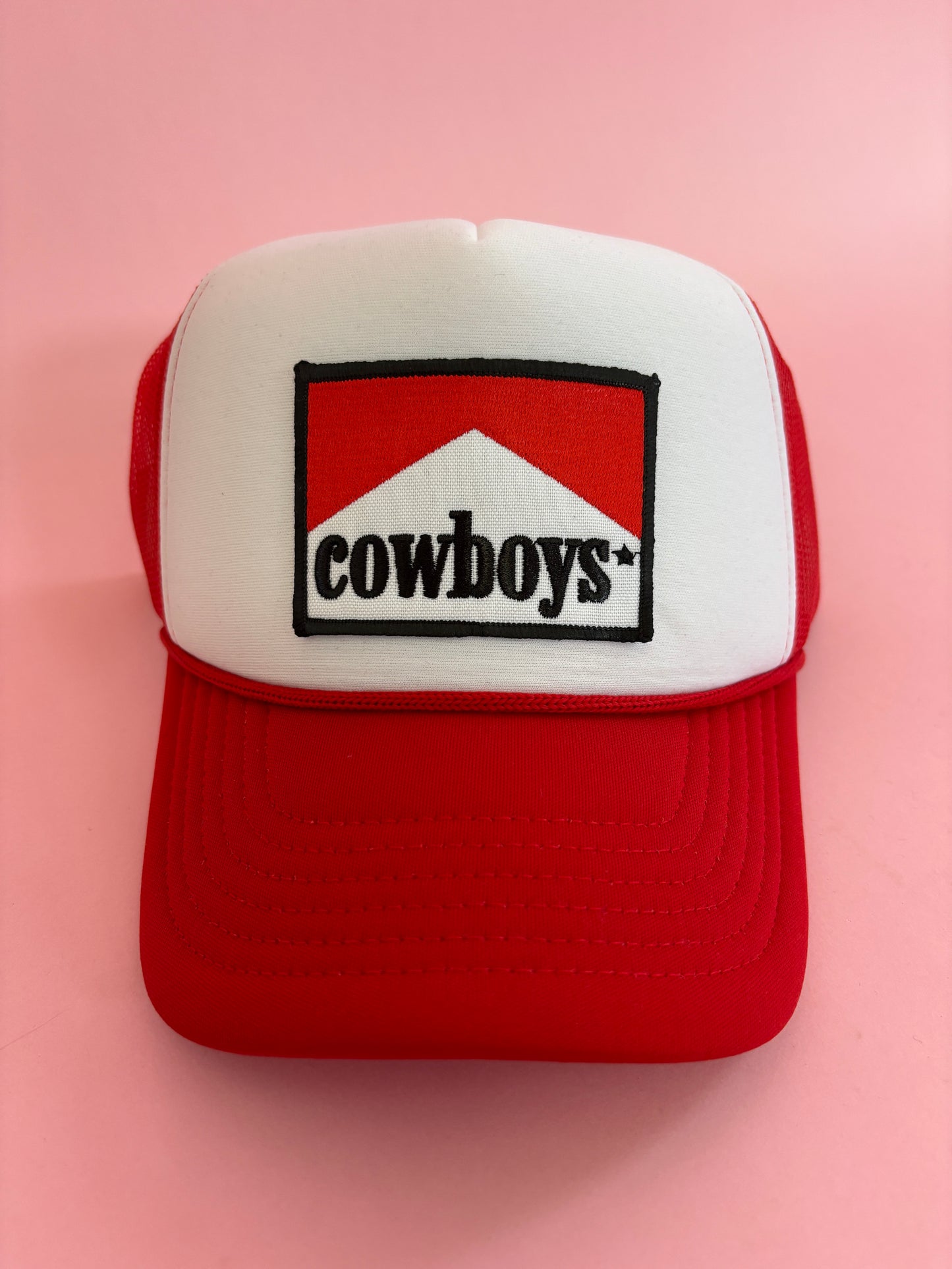 Cowboys Patch Foam Trucker Hat