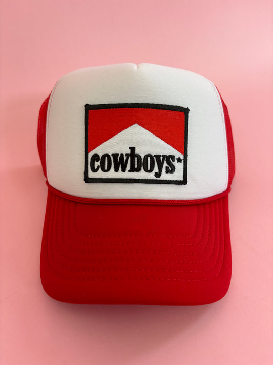 Cowboys Patch Foam Trucker Hat
