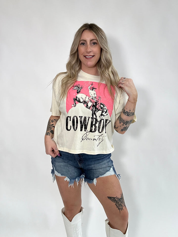 Cowboy Country Cropped Top