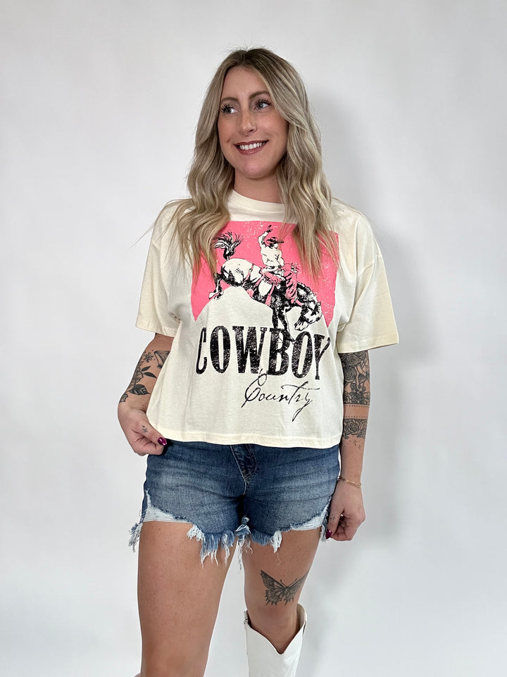Cowboy Country Cropped Top