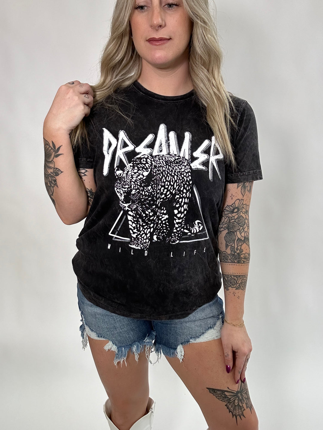Dreamer Mineral Washed Graphic Tee