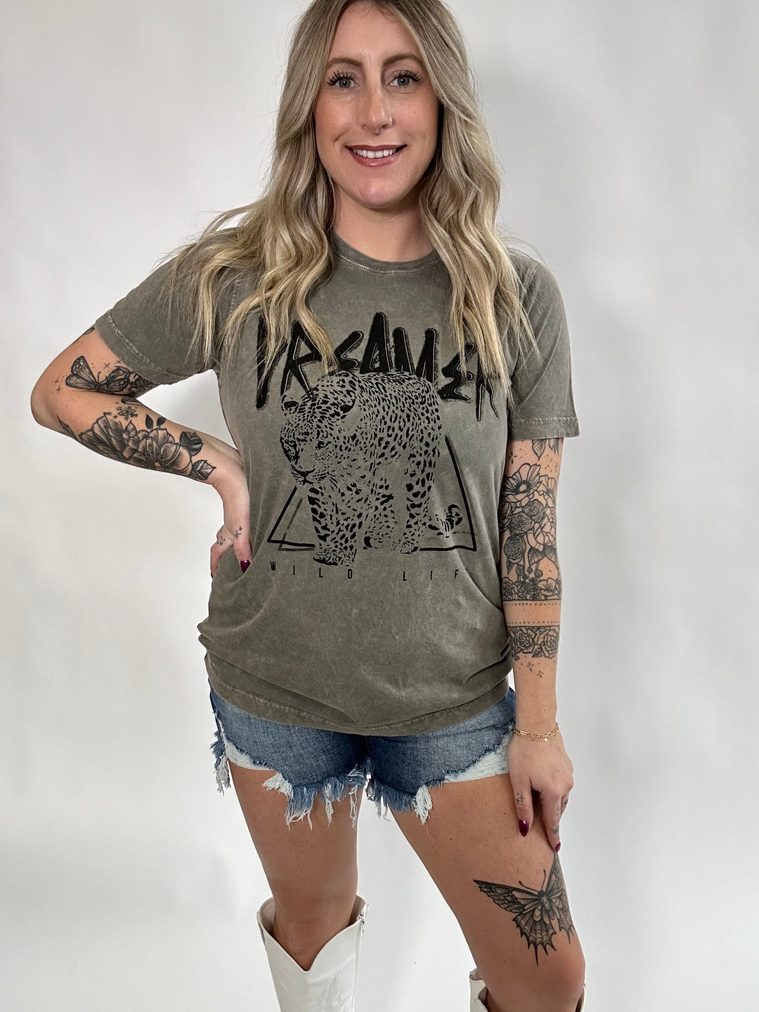 Dreamer Mineral Washed Graphic Tee