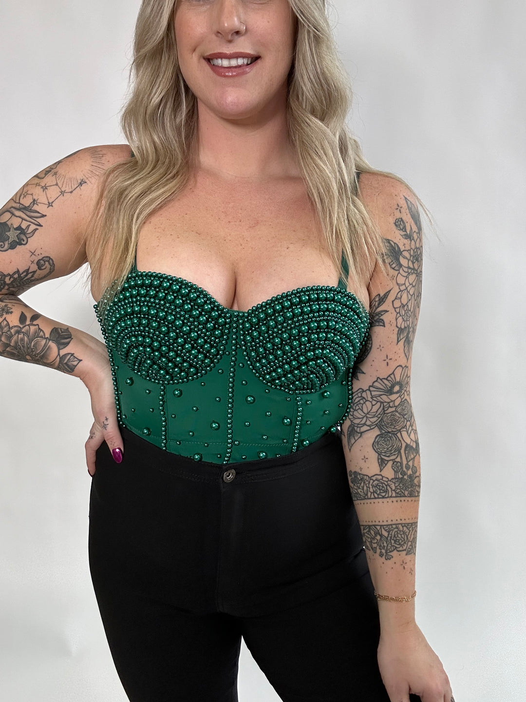 Pearlfect Corset Top