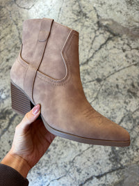 Jolene Embroidered Pointed Heeled Ankle Booties