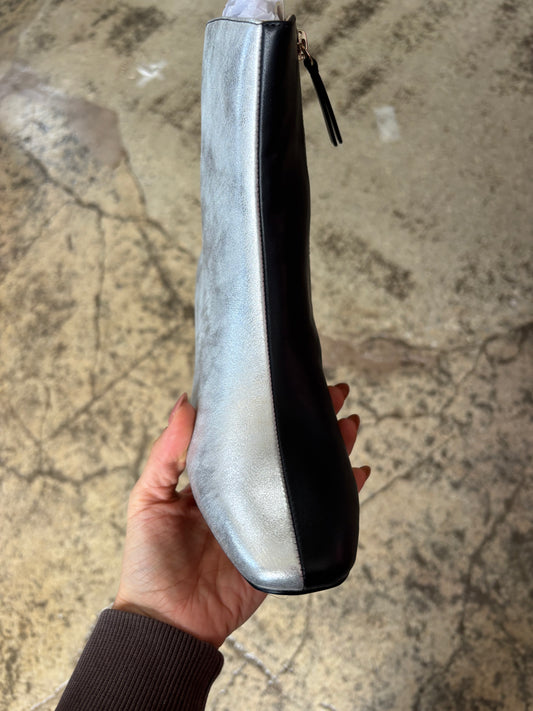 Georgia Split Square Toed Heeled Boots