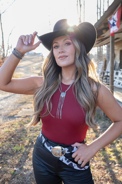 Jada High Neck Tummy Control Sleeveless Bodysuit