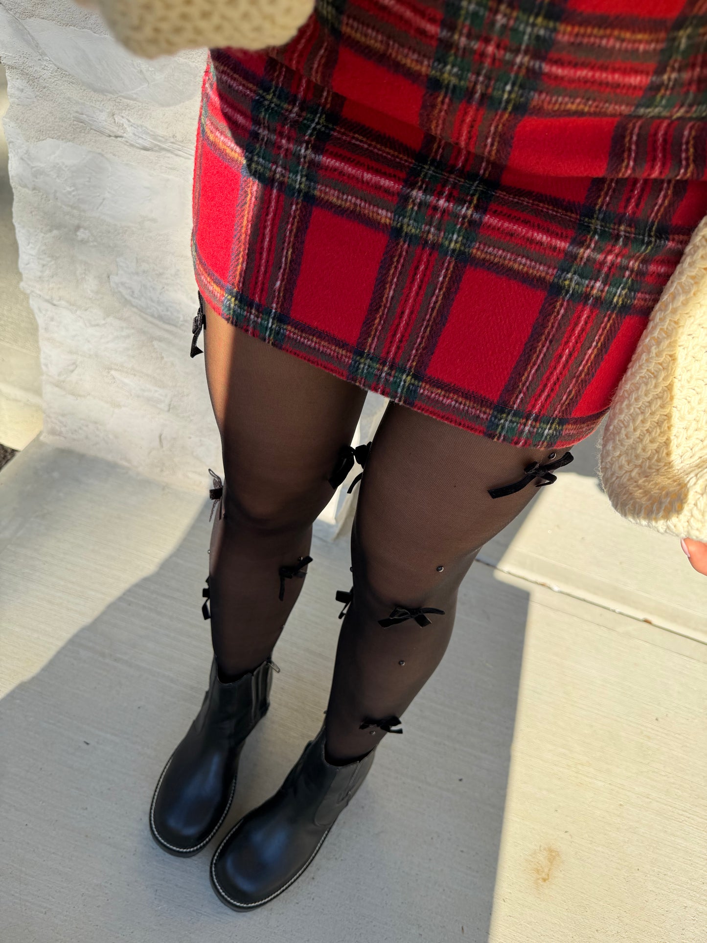 Bow Sheer Tights
