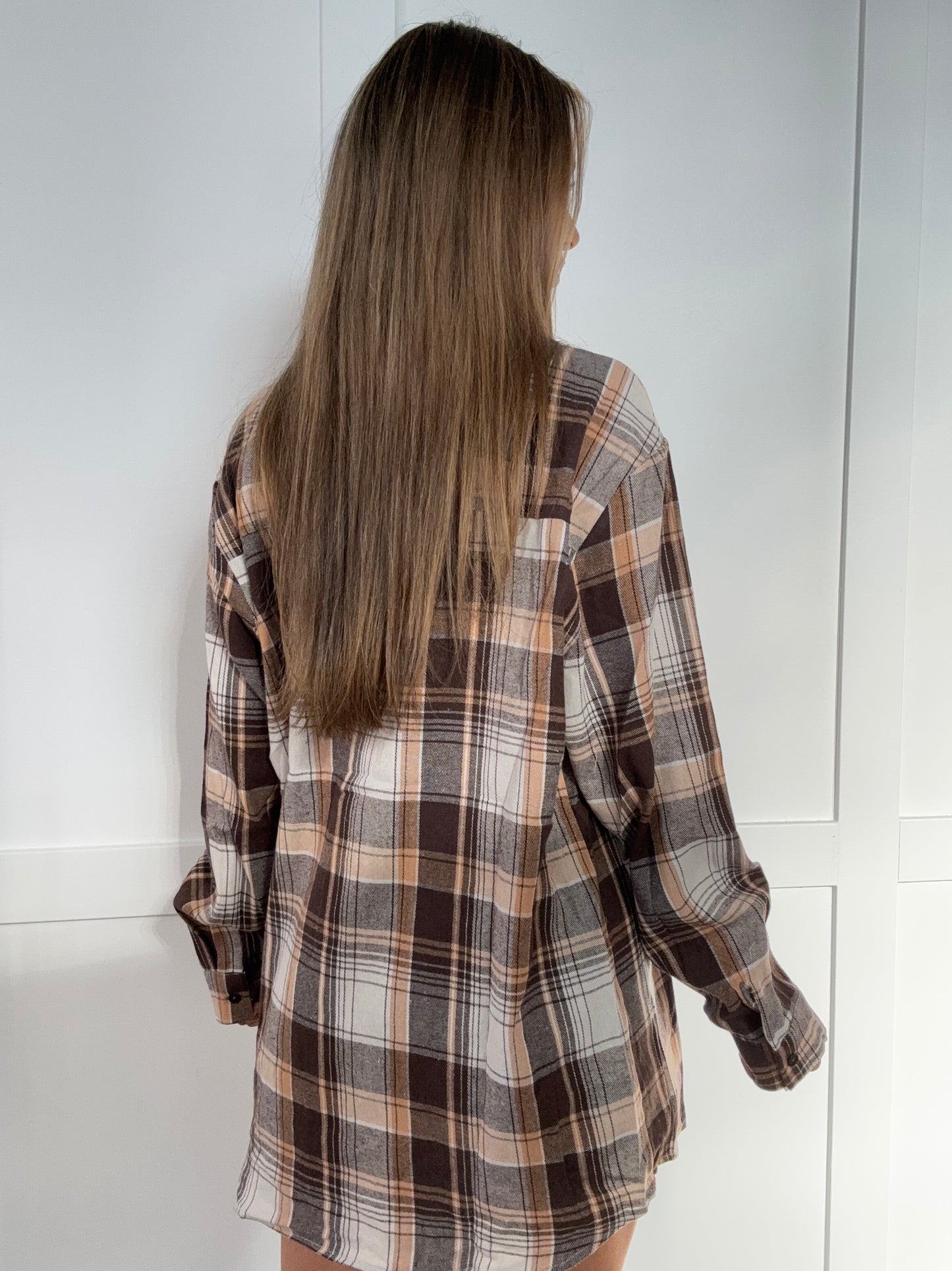 Buy our "Crisp Breeze Oversized Plaid Flannel Shirt" online – Willow Boutique Clothing. Shop stylish Crisp Breeze Oversized Plaid Flannel Shirt today.