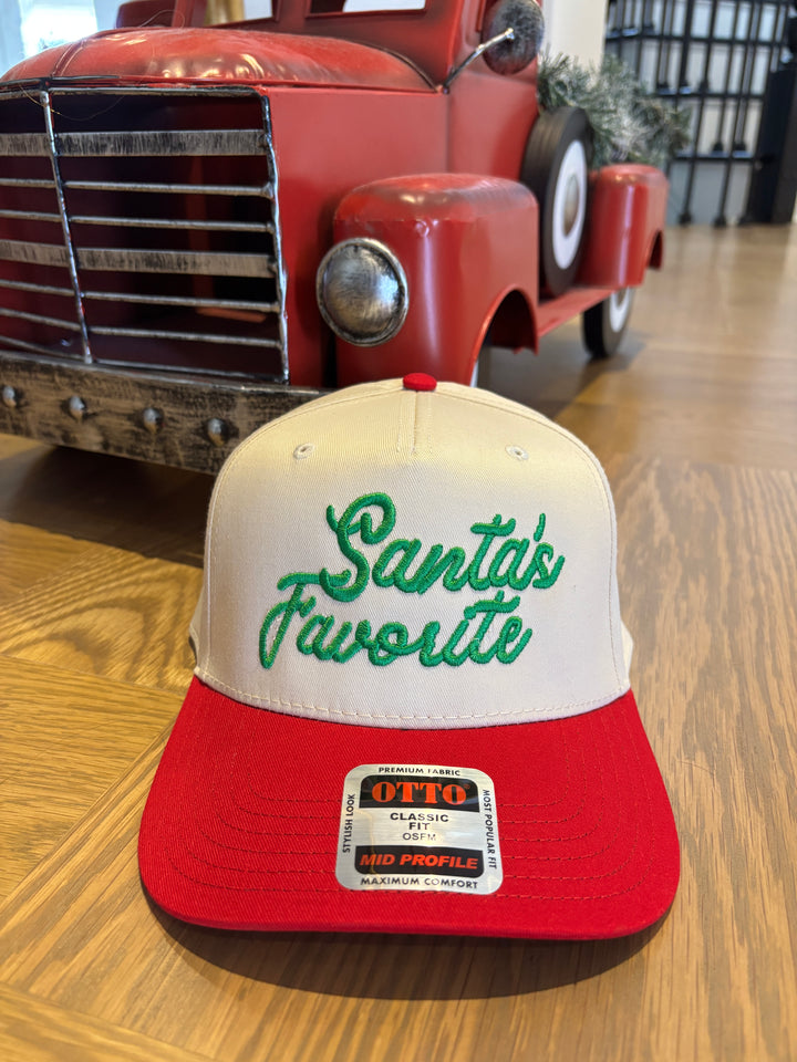 Santa's Favorite Trucker Hat