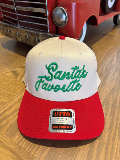 Santa's Favorite Trucker Hat