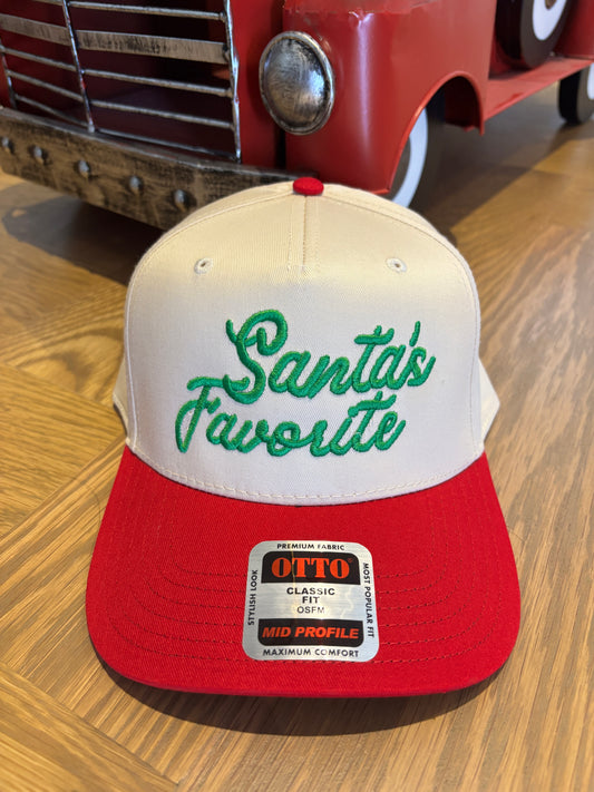 Santa's Favorite Trucker Hat
