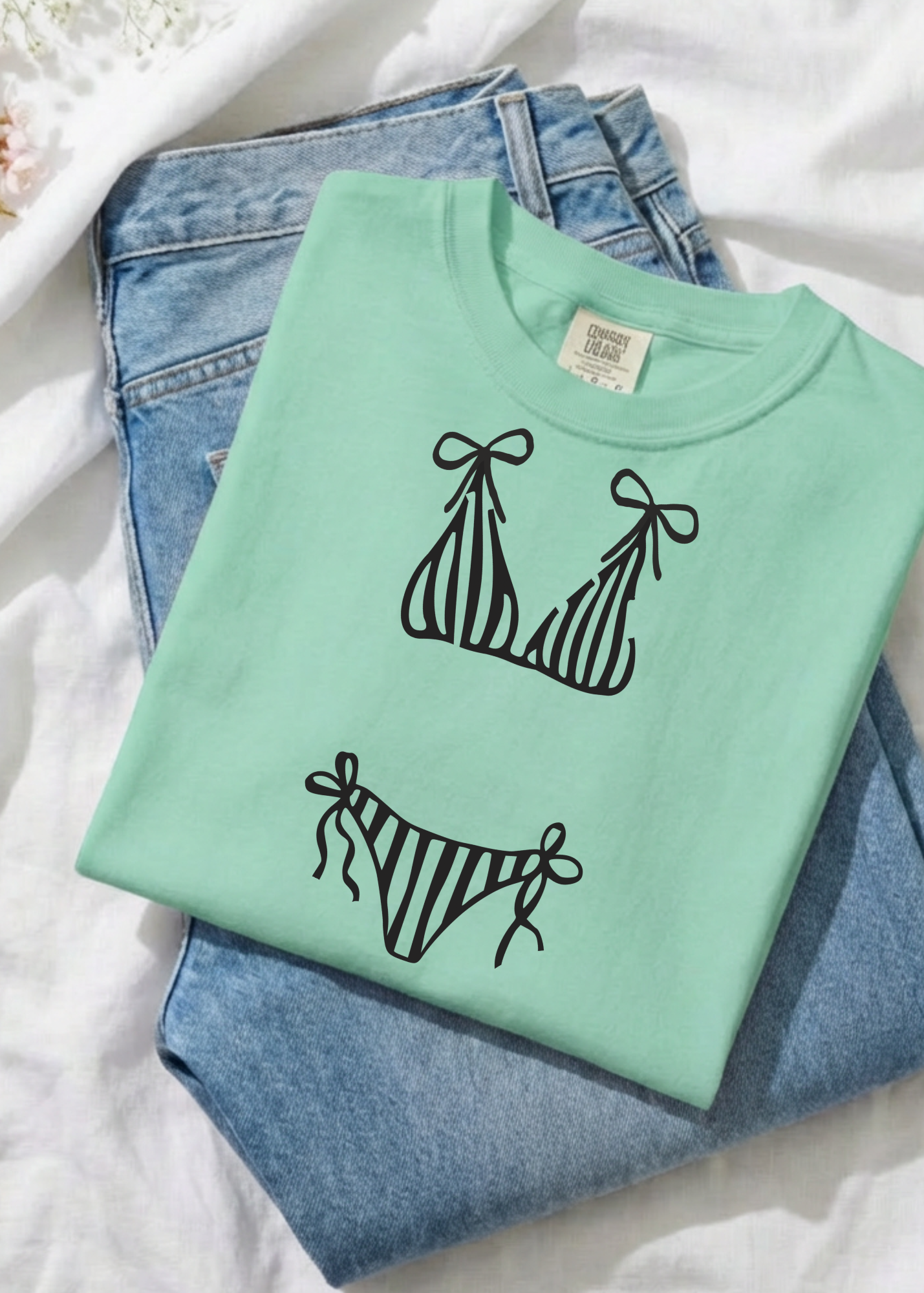 Hot Girl Bikini Graphic T-Shirt
