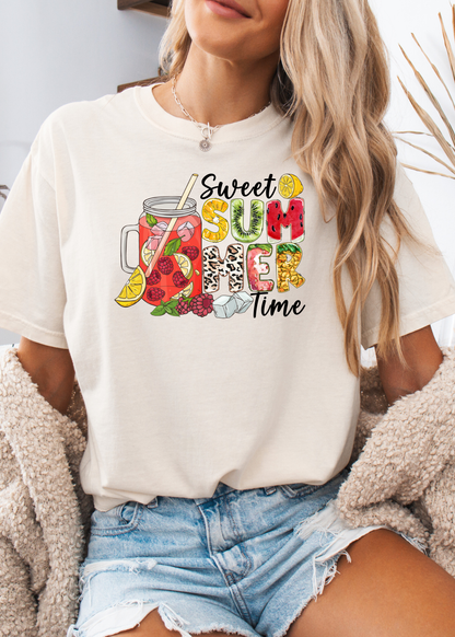 Sweet Summer Time Graphic T-Shirt