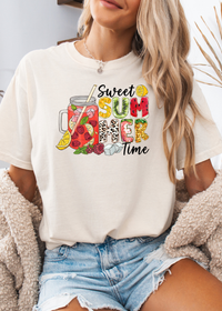 Sweet Summer Time Graphic T-Shirt