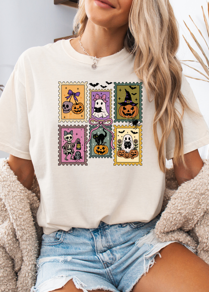 Pumpkin Postcards Graphic