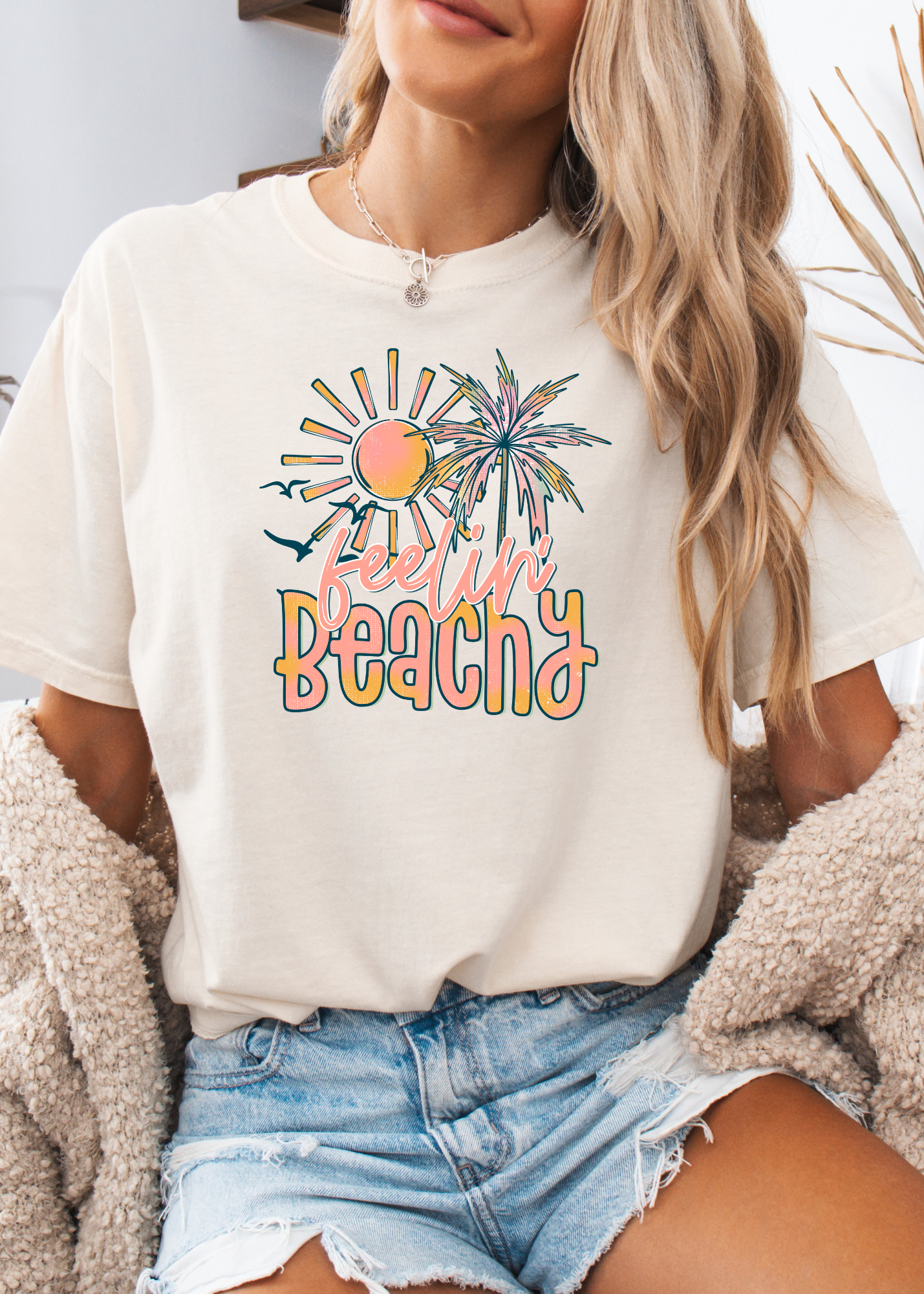 Feelin' Beachy Graphic T-Shirt
