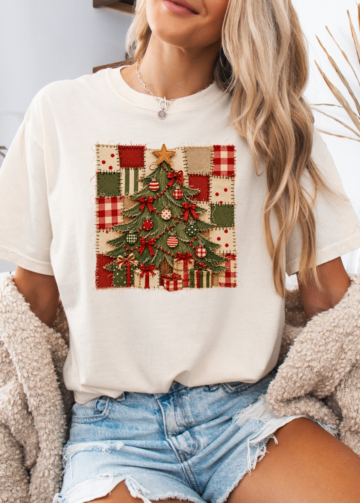 Quilted Christmas Graphic