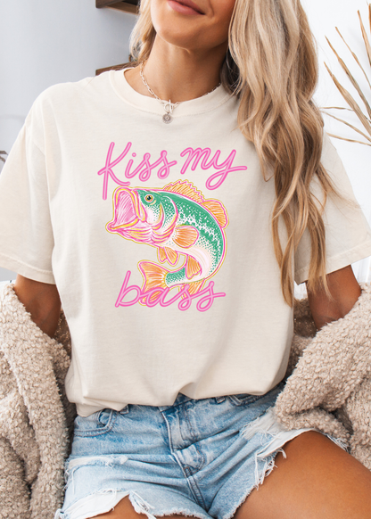 Kiss My Bass Graphic T-Shirt
