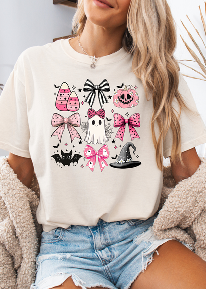 Pretty in Pink Halloween Graphic