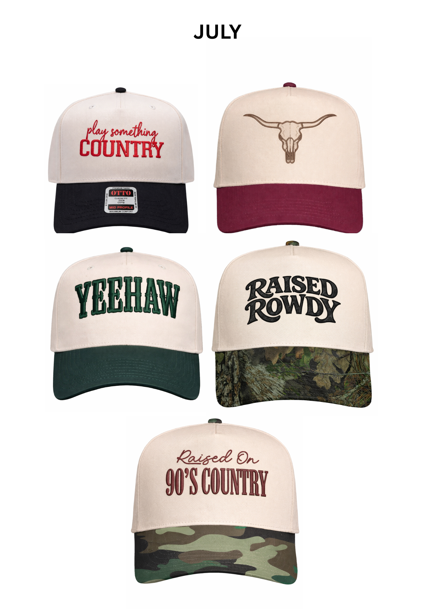 HAT OF THE MONTH CLUB