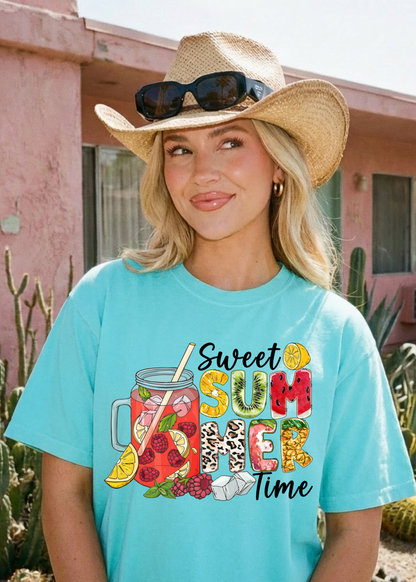 Sweet Summer Time Graphic T-Shirt