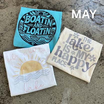 Mystery Graphic Tee Club – Monthly Subscription
