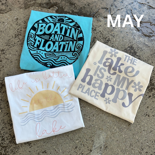 Mystery Graphic Tee Club – Monthly Subscription