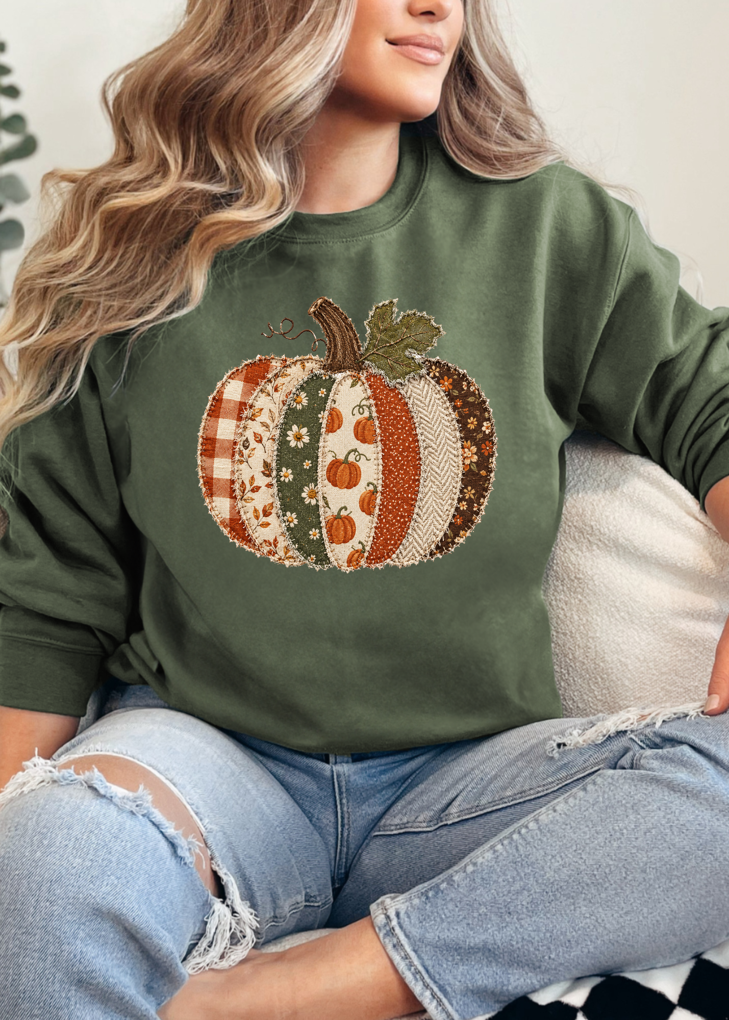 Patchwork Pumpkin Graphic