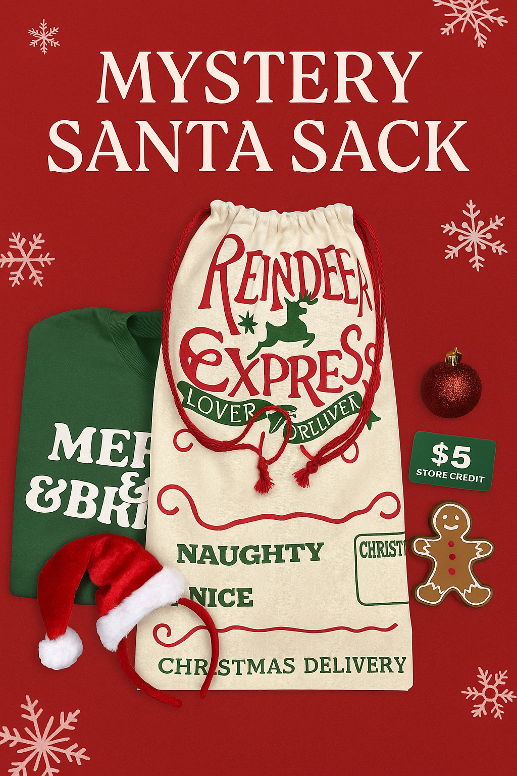 Buy our "Santa Sack Surprise Bundle – Christmas Edition" online – Willow Boutique Clothing. Shop stylish Santa Sack Surprise Bundle – Christmas Edition today.