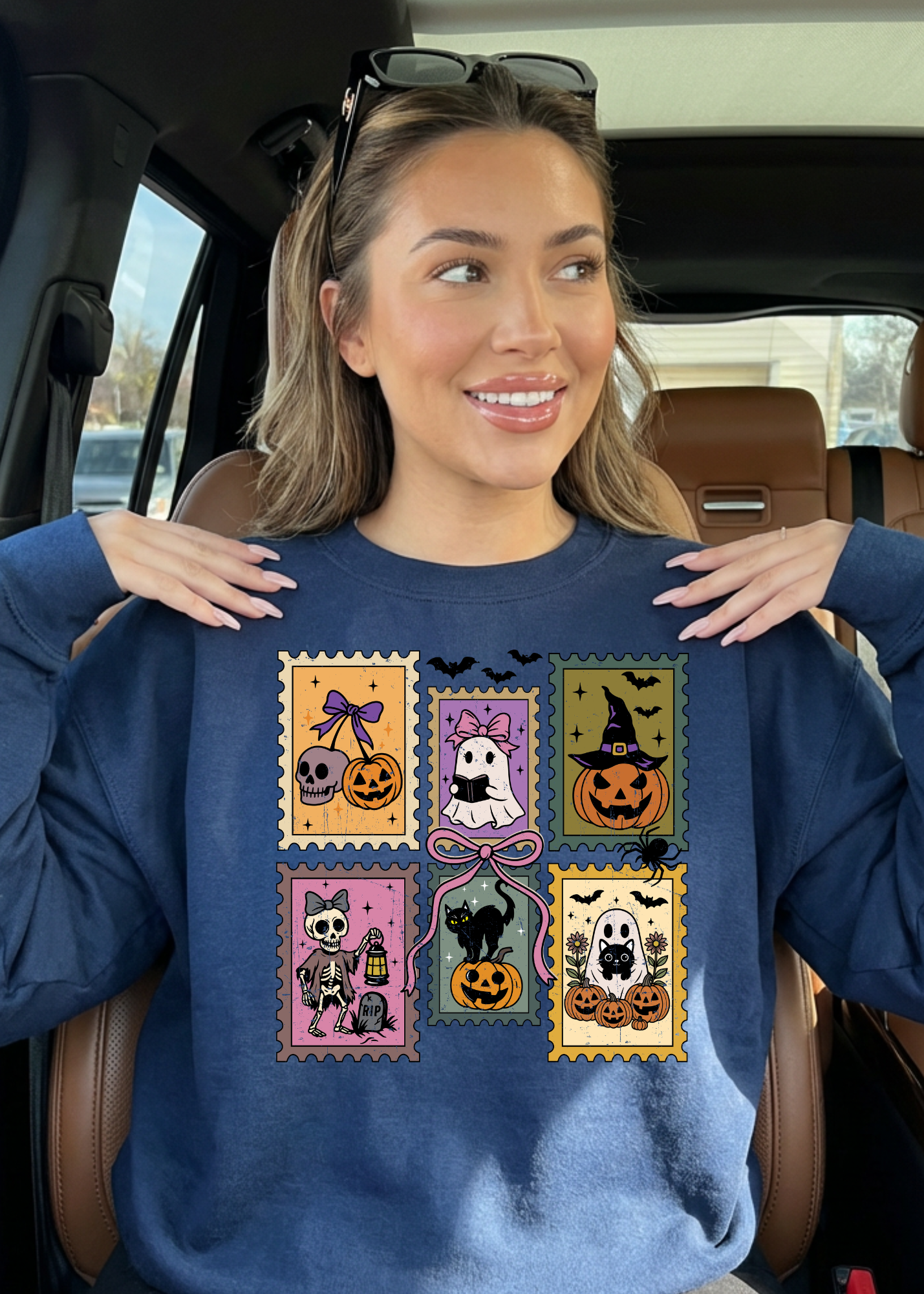 Pumpkin Postcards Graphic