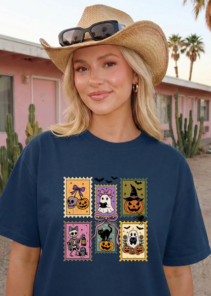 Pumpkin Postcards Graphic