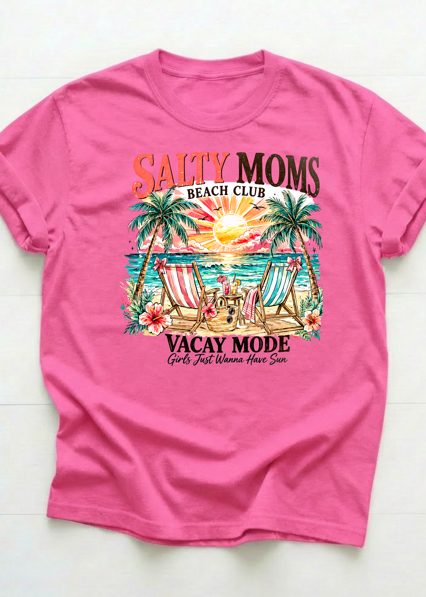 Salty Moms Graphic T-Shirt