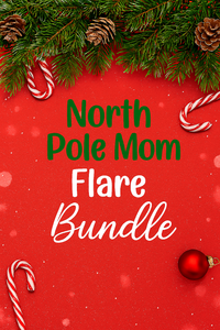 North Pole Mom Flare Bundle - (1 Fiona Flare + 1 North Pole Mom Crewneck)
