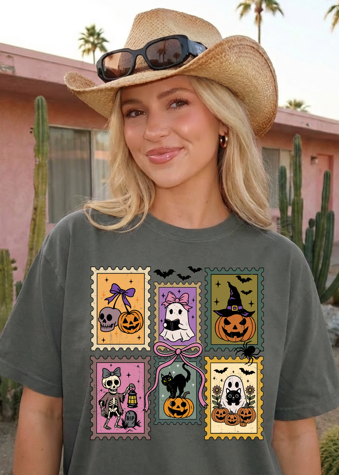 Pumpkin Postcards Graphic