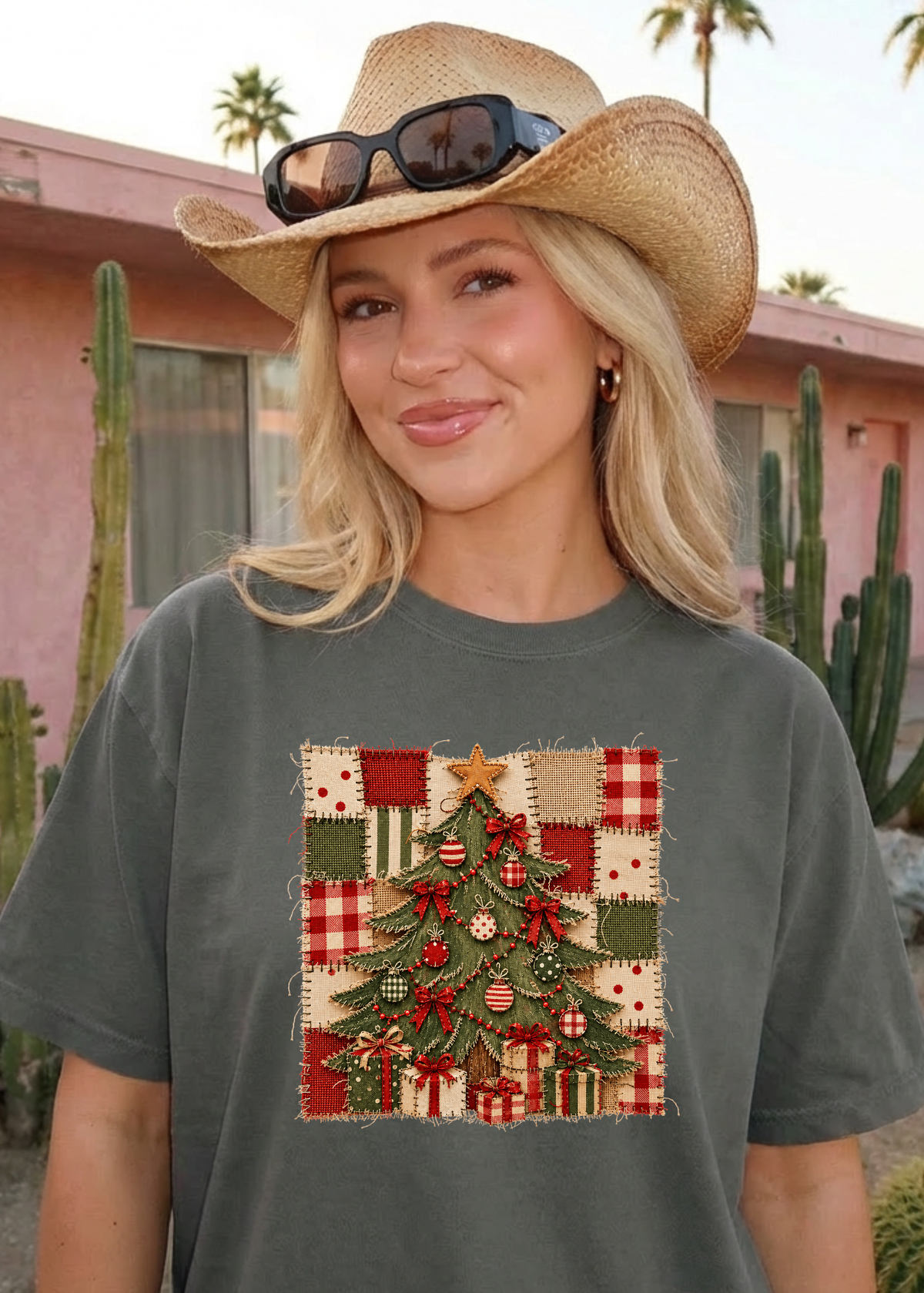 Quilted Christmas Graphic