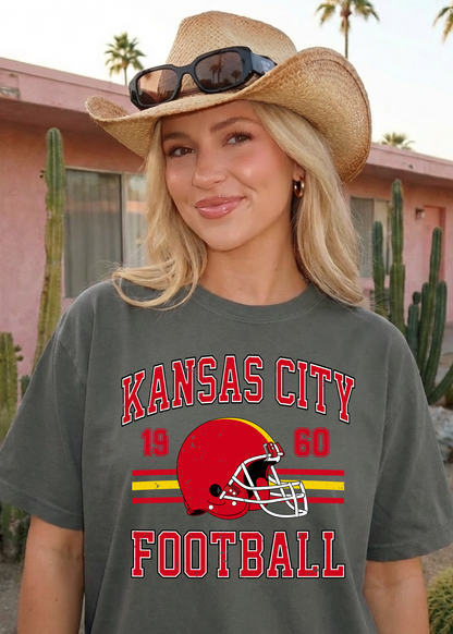 Kansas City Football Vintage Graphic