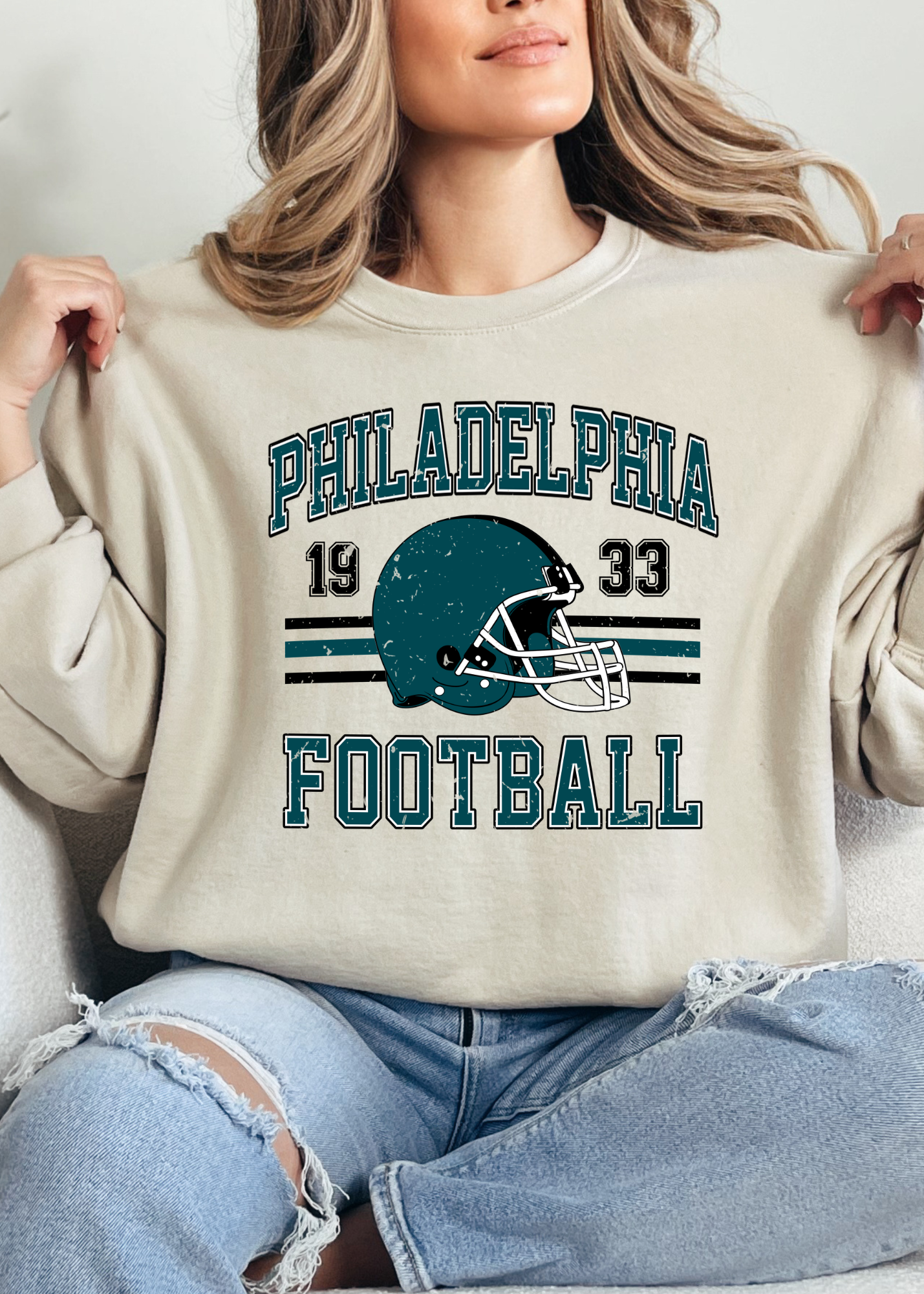 Philadelphia Football Vintage Graphic