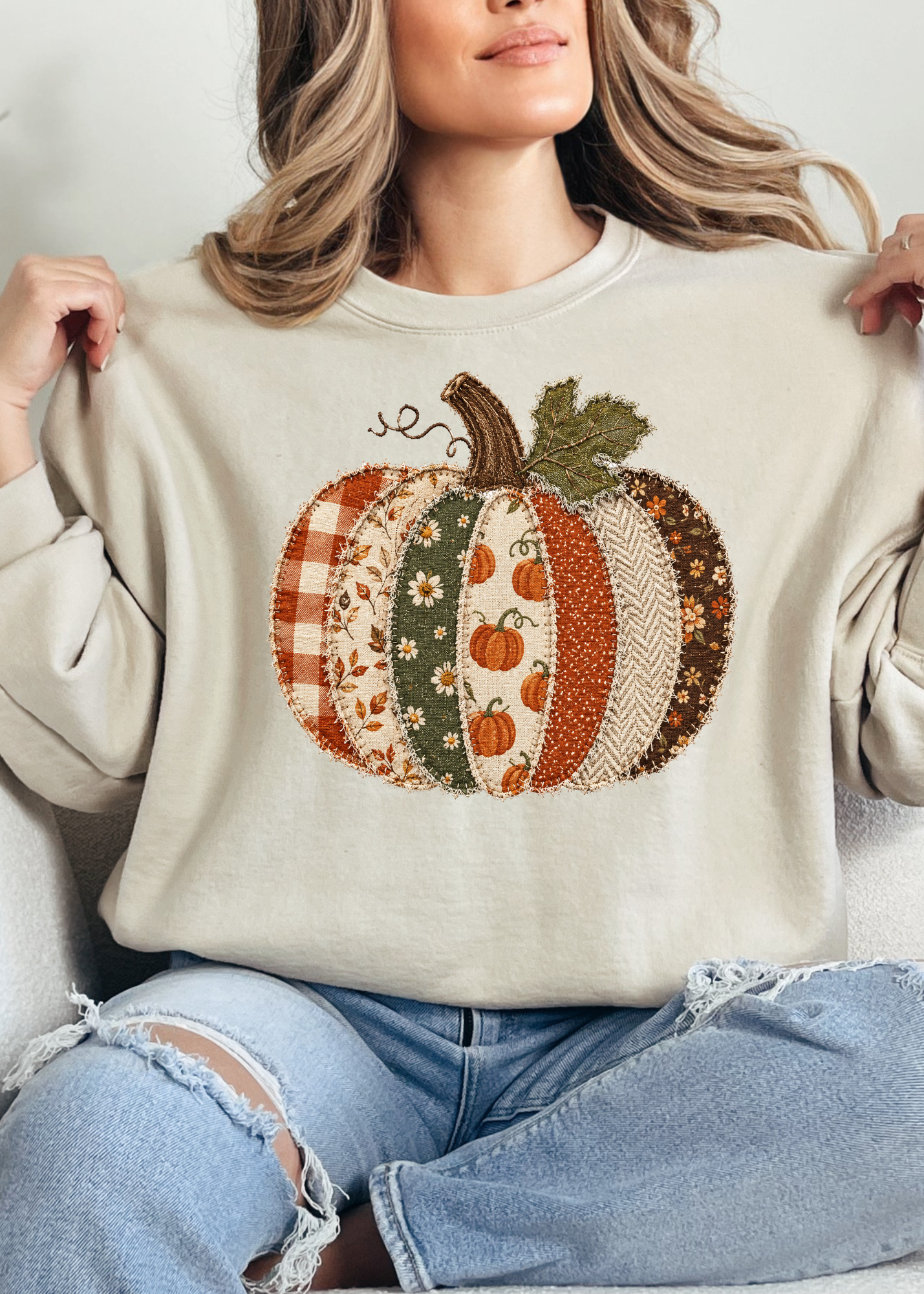 Patchwork Pumpkin Graphic