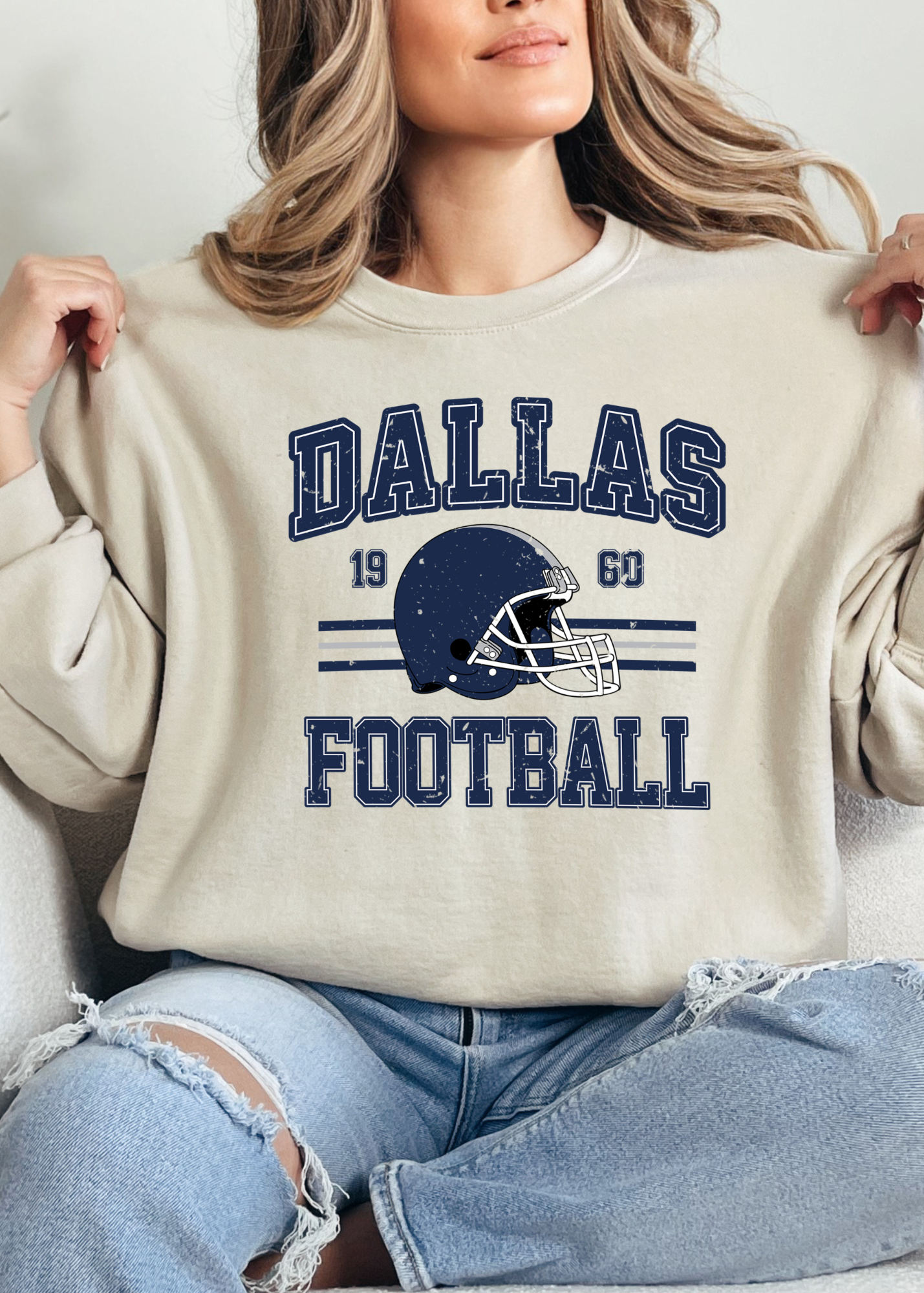Dallas Football Vintage Graphic