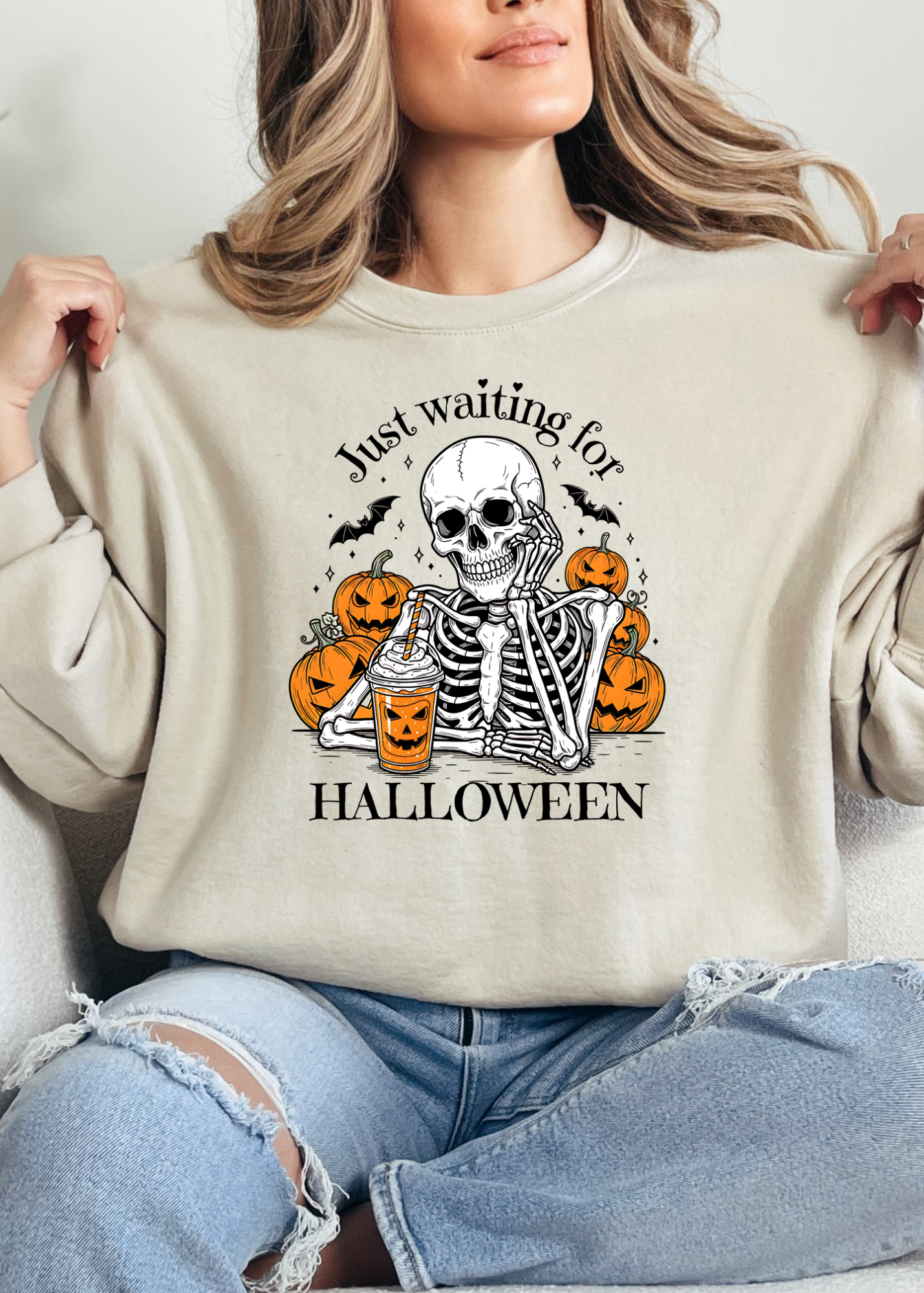 Sippin’ Into Spooky Season Graphic