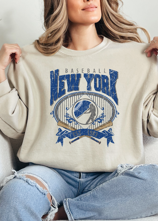New York Baseball Graphic