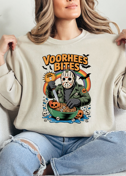 Voorhees Bites Graphic